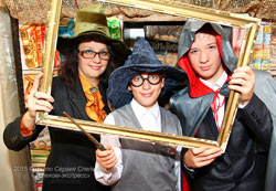 Нескучный вечер в библиотеке 2015