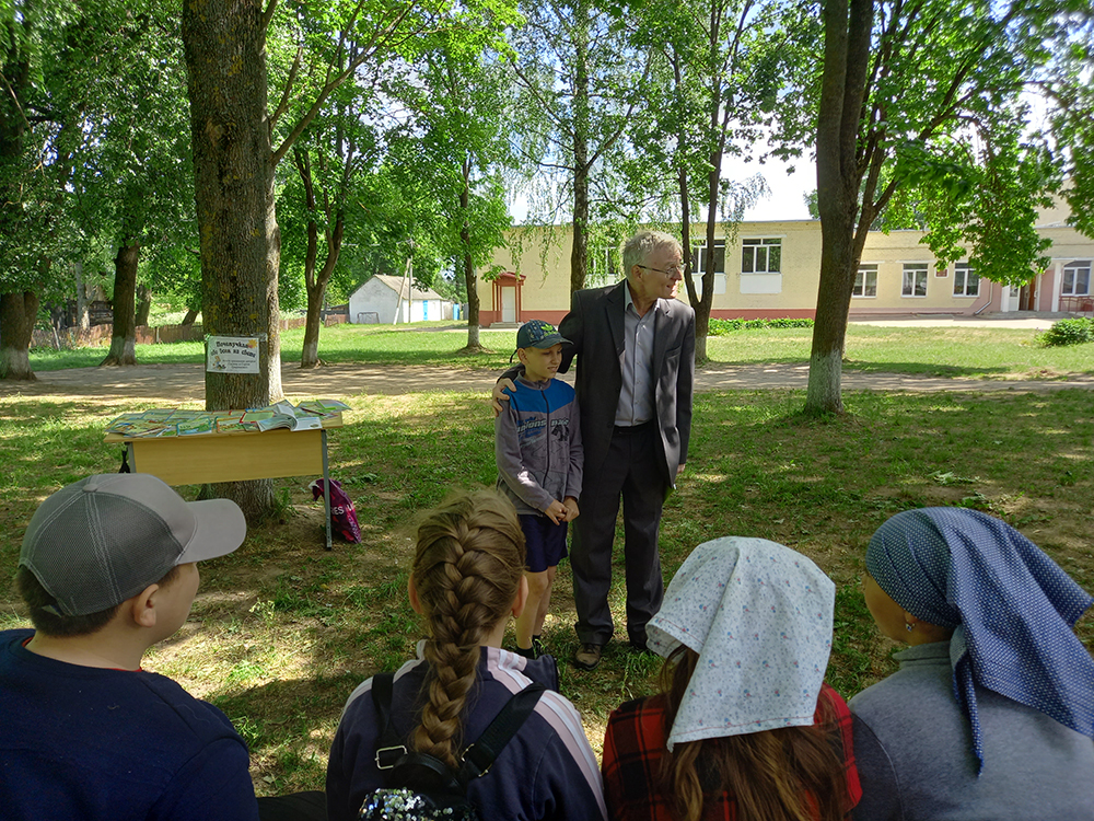 Mezhevo vstrecha s pisatelem Trafimovym8